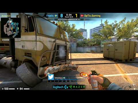 🇸🇪 Brollan 37-16 / Fnatic vs OpTic - Overpass / WESG 2018 World Finals