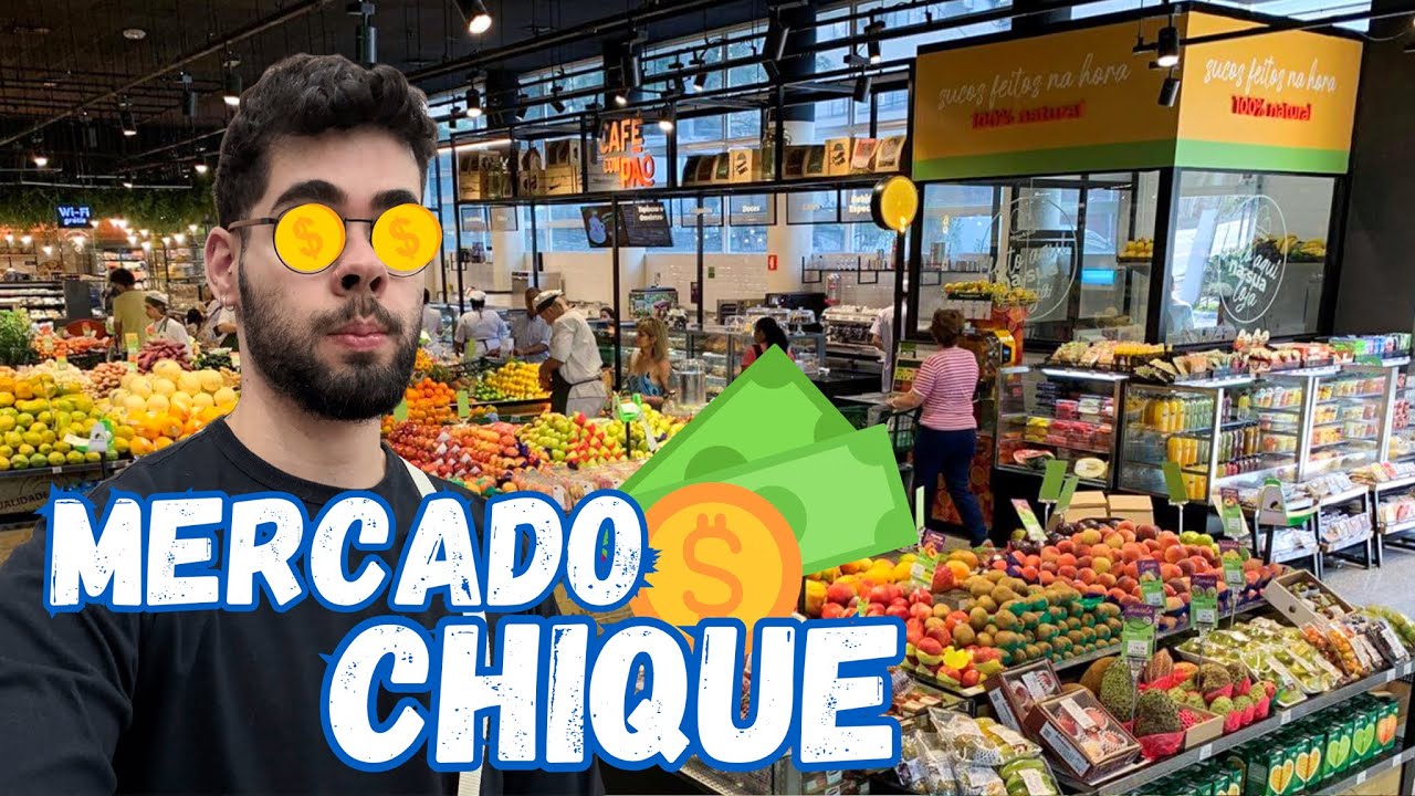 COMPRAS DO MÊS COMPLETA EM UM MERCADO DE RICO | QUANTO EU GASTEI?