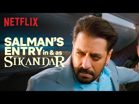 Salman Khan’s Most POWERFUL Entry Ever 💥🔥 | Sikandar | Netflix India