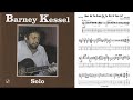 "What Are You Doing for the Rest of Your Life?"-   Barney Kessel (Jazz Guitar Transcription)