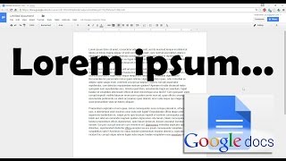 How To Insert Placeholder Text Into Google Docs