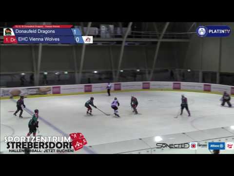 10.12.16 Donaufeld Dragons - Vienna Wolves - 1:1  (1. Dr. / 14:22) am 10.12.2016 17:38