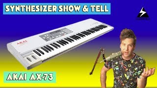 Video thumbnail for Synthesizer Show & Tell: Akai AX-73 by Learson Peak