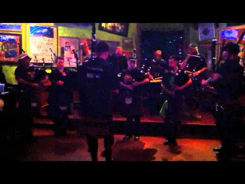City of Rockford Pipe Band at Tilted Kilt 6-9-11