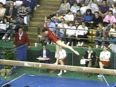 Beata Storczer - Balance Beam - 1988 McDonald's American Cup - Finals