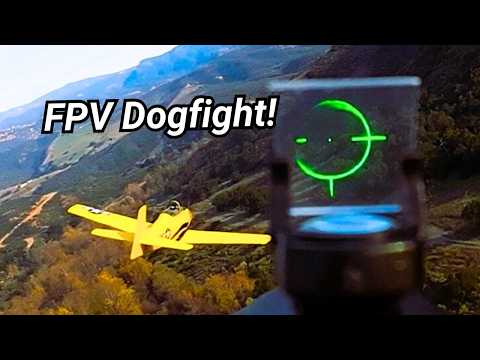 💥FPV Dogfight from RC Plane Cockpit💥