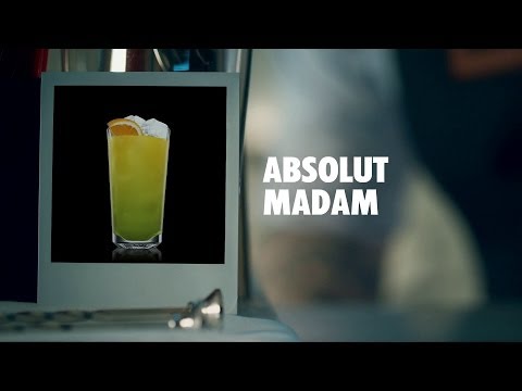 ABSOLUT MADAM DRINK RECIPE - HOW TO MIX