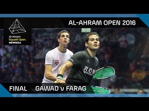 Squash: Gawad v Farag - Al-Ahram Open 2016 - Final Highlights