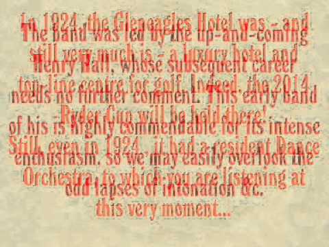 henry hall 1924 recording