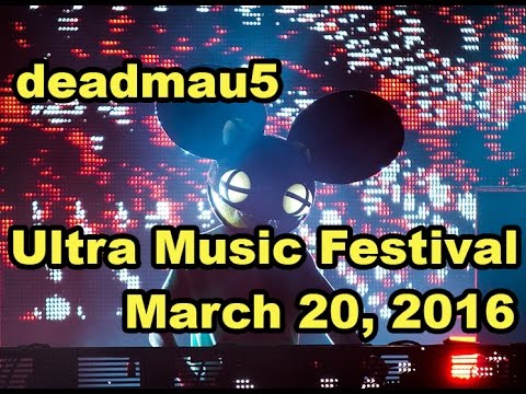 deadmau5 @ Ultra Music Festival Miami 2016 - Day 2 Full set