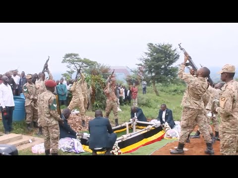Bugingo’s late body guard, Muhumuza sent off with an 18 gun salute