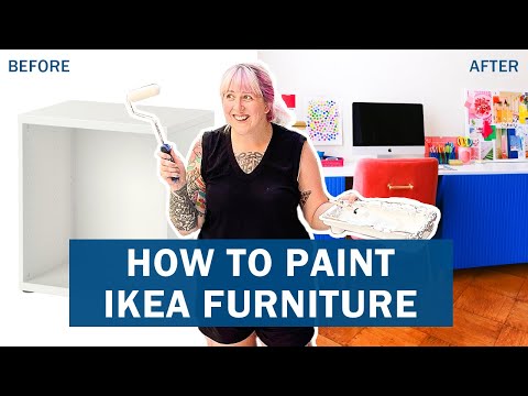 How To Paint Ikea Furniture in 4 Easy Steps