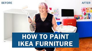How To Paint Ikea Furniture in 4 Easy Steps
