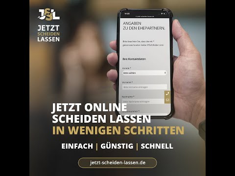 Einvernehmliche Scheidung? Mit der Online-Scheidung rechtssicher Zeit, Geld und Nerven sparen