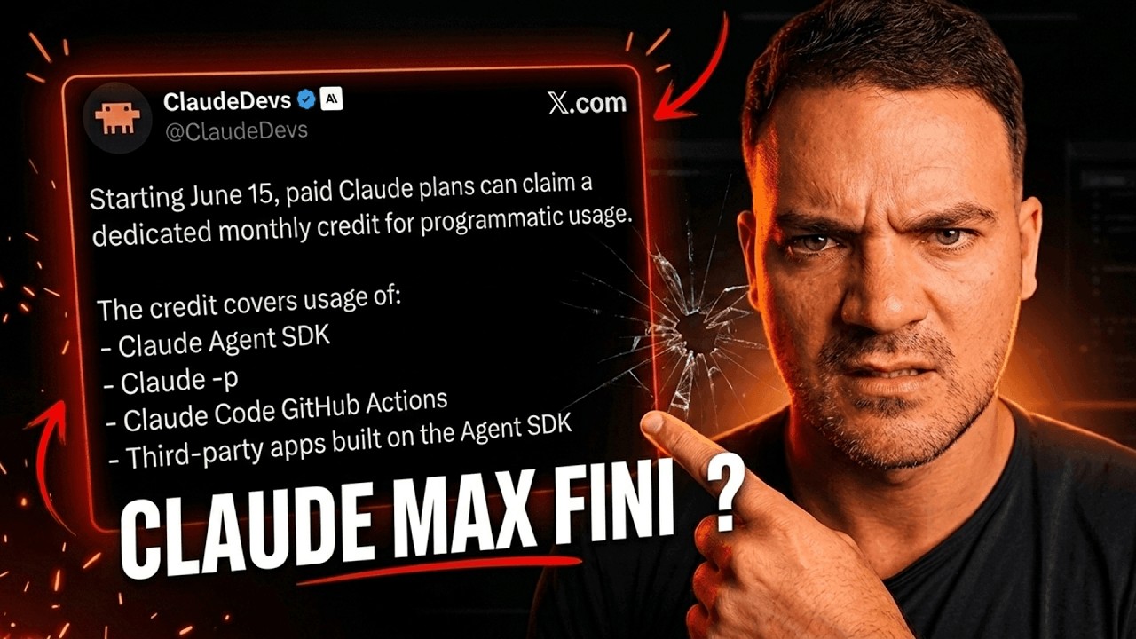 Anthropic vient de tuer le plan Claude Max ?