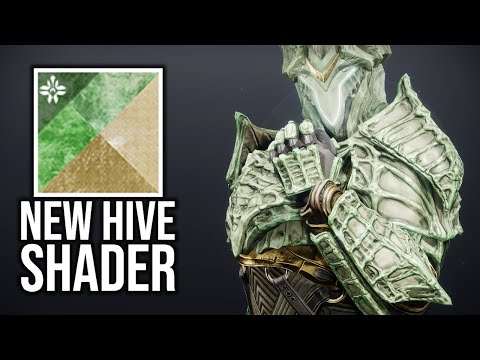 NEW Hive Shader! Make Your Guardian Lucent Hive! - Season of the Witch