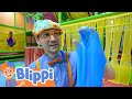 Blippi Learns The 5 Senses At A Play Place Educational Toddler Videos