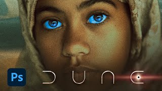 How to Create a Dune-style Poster in Photoshop — with the Fremen eyes