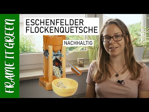 , title : 'ESCHENFELDER FLOCKENQUETSCHE TEST - Gründe für eine Flockenquetsche / einen Flocker | Frame it Green'