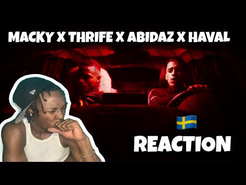 AMERICAN REACTS TO SWEDISH RAP! Macky - Lagen ft. Thrife, Abidaz & Haval (ENGLISH SUBTITLES)
