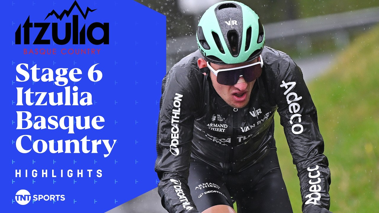 GREATNESS ACHIEVED👑 | Men's Stage 6 2026 Itzulia Basque Country Race Highlights | TNT Sports Cycling