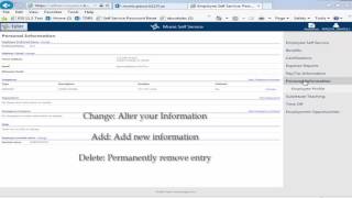 Employee Self-Service (ESS)
