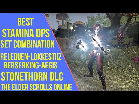 ESO Stonethorn Best Stamina DPS Set Combination