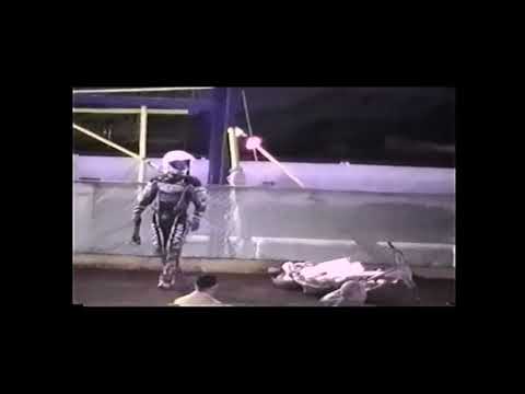 Nicki Pedersen getting fenced and complaining!!!