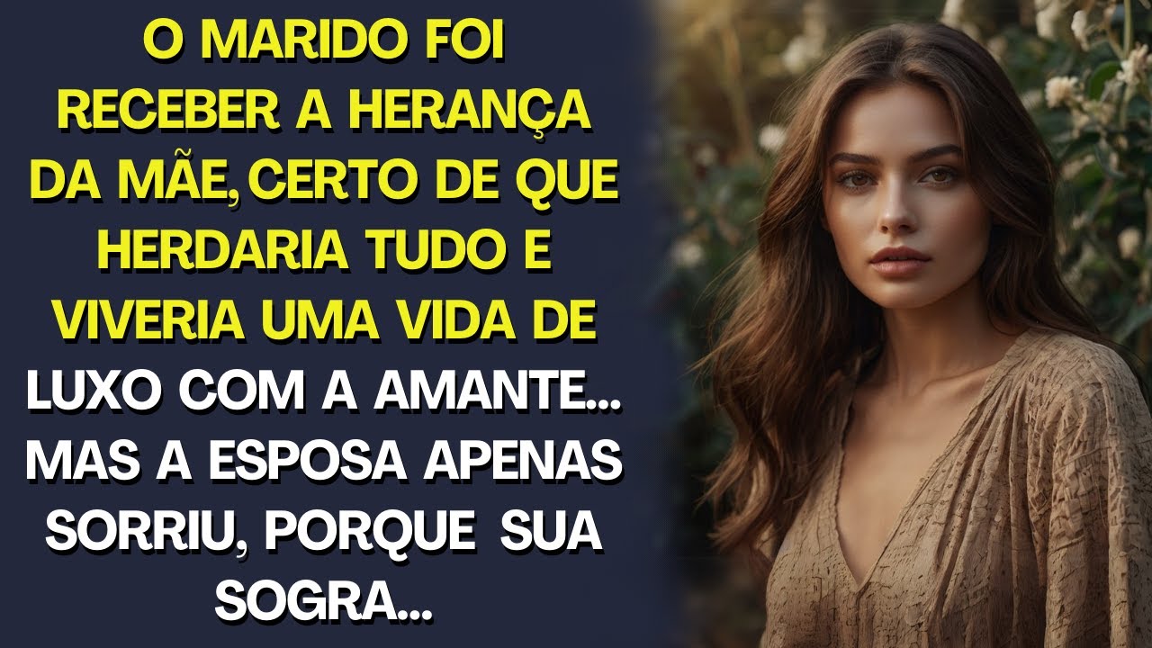 Ele foi ao banco receber a herança da mãe para viver com a amante. A  esposa riu, pois sua sogra...