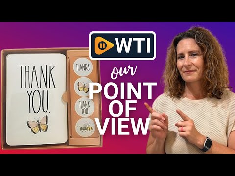 Rae Dunn Butterfly Thank You Cards - WTI product video review