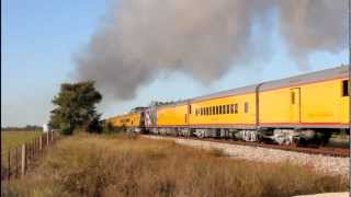 preview picture of video 'UP 844 Near Franklin, TX - 10.19.2012'