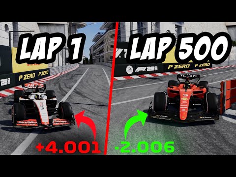 I Drove 500 Laps Around MONACO on F1 23 And Improved THIS much…