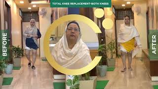 Happy Patient Total Knee Replacement Surgery by Dr. D K Das #kneepain  @CureMyKnee @YouTube