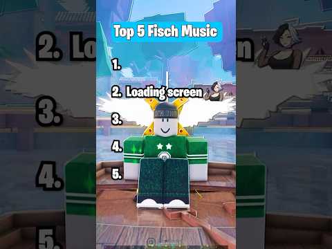 Ranking Fisch Music 🎶! #fisch #roblox #robloxfyp