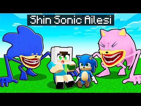 SHİN SONİC AİLESİ BENİ SAHİPLENDİ 😨 Minecraft