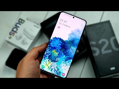 Смартфон Samsung Galaxy S20 8/128Gb серый - Видео