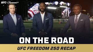 On The Road: UFC Freedom 250 Recap | Justin Gaethje takes down Ilia Topuria in thrilling fashion