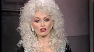 Dolly Parton on Letterman, April 1, 1987