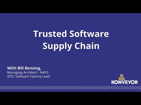 Trusted Software Supply Chain