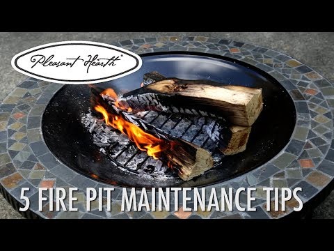 Fire Pit Maintenance Tips
