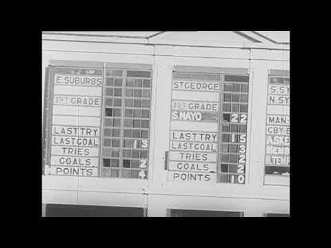 1953 2nd Semi-final v Eastern Suburbs highlights (SCG)