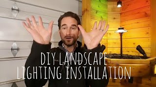 Landscape Lighting Installation Complete DIY Tutorial