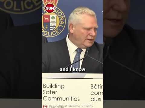 Doug Ford loses it on car thieves, calls for tough jail terms for them.