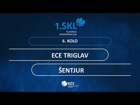 ECE Triglav : Šentjur - 6. kolo - 1. SKL za moške - Sezona 2020/21