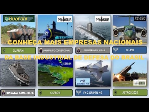 MAIS EMPRESAS NACIONAIS DA BASE INDUSTRIAL DE DEFESA DO BRASIL
