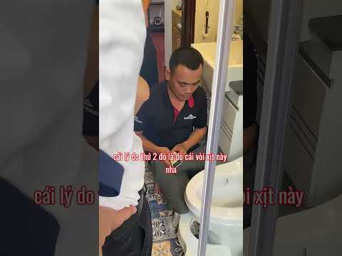 Nắp rửa thông minh xịt rửa yếu