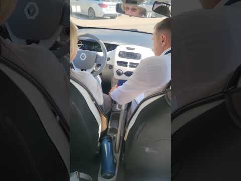 Sequence from the practical session on the route, Iași