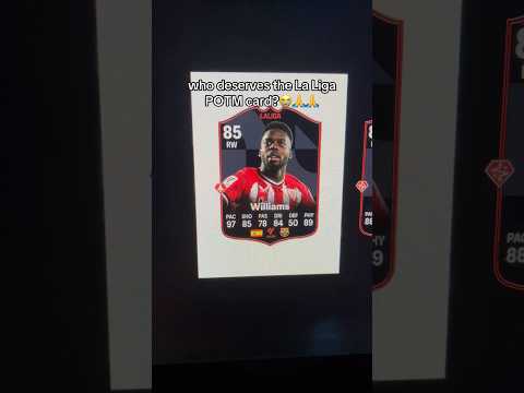 Yamal POTM or Inaki Williams POTM?🤔 #eafc25 #fc25 #ultimateteam #fifa #fyp #viral