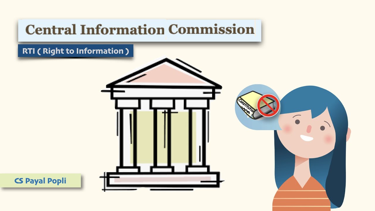 Video guide explaining Central Information Commission and RTI Act 2005