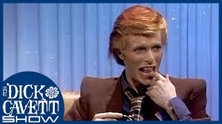 David Bowie Talks About the Diamond Dogs Artwork | The Dick Cavett Show
